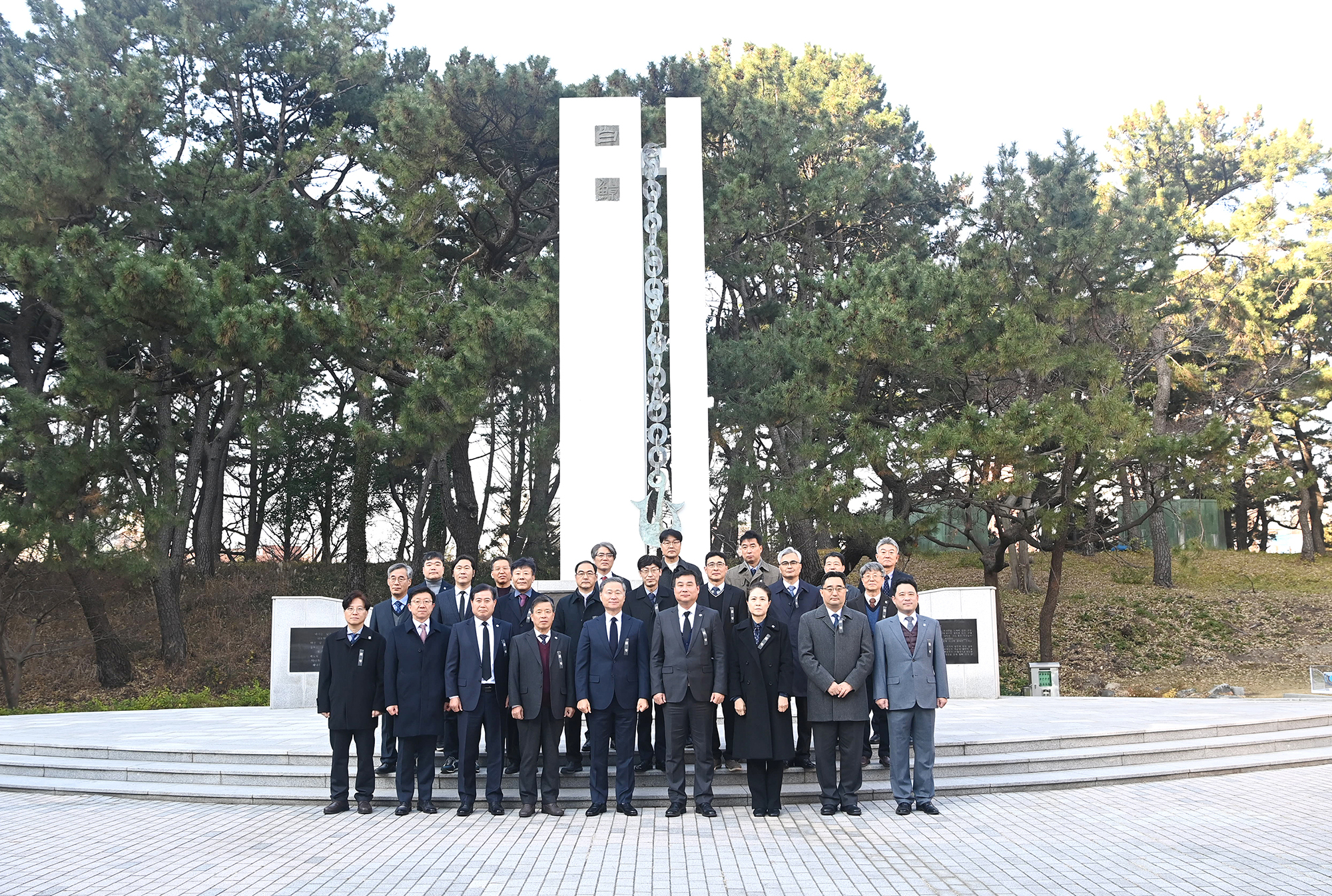 백경탑 참배(2025. 1. 2)